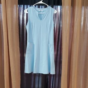 Light Blue Sleeveless Dress
